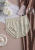 Ropa interior japonesa de cintura media sin costuras para mujer, transpirable, de algodón puro, con entrepierna, cómoda y de otoño.