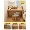 Mesa com Estante Integrada Mesa de Estudo Doméstico para Estudantes Mesa de Escritório Simples Novo Modelo 2026 Mesa de Computador de Parede para Quarto