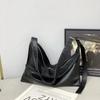 Otoño 2024 Nuevo Bolso de Mujer de Cuero Genuino Bolso Casual de Gran Capacidad Bolso de Hombro Cruzado