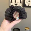 Goma para el pelo de malla morada simple de Dongdaemun, Corea, scrunchie, accesorio para el pelo versátil, moderno y de alta gama para mujer