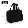 Nova Bolsa de Maquiagem Fashion com Abertura Dupla, Bolsa de Armazenamento de Maquiagem Fofa de Grande Capacidade, Necessaire Portátil de Viagem