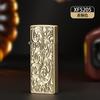 Encendedor de Alta Gama con Exquisito Diseño en Relieve, Encendedor a Prueba de Viento con Llama Roja, Encendedor de Cigarrillos Compacto y Portátil, Regalo