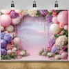Decoração de Fundo para Vídeo de Casamento Tecido Temático Atmosfera Decoração Banner de Fundo Decoração para Noivado de Amantes Suprimentos Adereços