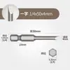 Broca Hexagonal Ss1/4 6.35mm Phillips para Parafusadeira Pneumática Broca para Parafusadeira Pneumática Broca para Chave de Fenda Fenda
