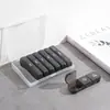 Caja de Medicamentos Portátil Pequeña con Múltiples Compartimentos de Amazon Transfronteriza Que Puede Usarse Durante Una Semana y Se Puede Dividir en Siete Días. Caja de Medicina Portátil