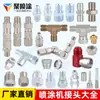 Accesorios para Máquina de Pintar Airless de Alta Presión Conector Rápido Giratorio Pintura de Látex Junta de Tubería de Tres Vías Universal