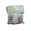 Pinza de Boca Plana de Acero Inoxidable de Fábrica Personalizada Pinza de Fijación Multifuncional para Ropa y Calcetines Pinza de Ropa Portátil para el Hogar a Prueba de Viento y para Secar