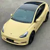 Ventas Directas de Fábrica Pelota Nube Amarillo Coche Cambio de Color Película Original de Fábrica Pintura Carrocería Coche Envoltura Película Cambio de Color Coche Envoltura