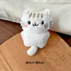 Lindo Peluche de Gato Celebridad de Internet Colgante Muñeca Broche para Mochila de Estudiante Accesorio Llavero de Gato Estilo Japonés