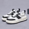 Zapatos de Hombre Estilo Europeo con Cordones Nueva Piel de Vaca Cuero Genuino Zapatos Casuales Versátiles que Aumentan la Altura Cómodos Zapatos Deportivos para Hombre con Suela Gruesa Zapatos de Running