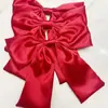 6x 10cm corbata de moño hecha a mano moño cinturón de poliéster moño para ropa juguete accesorios de ropa