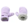 En stock en 10 colores, producto de comercio electrónico transfronterizo más vendido en Amazon: guantes infantiles de forro polar y forro polar de algodón suave con cierres de velcro
