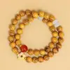 Especificaciones de la pulsera DIY de garra de miau de sándalo dorado, 0,8 x 40, fabricante de pulseras de joyería con texto fresco y pequeño de viento nacional
