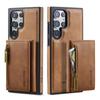 Funda magnética con carga inalámbrica M5 para Samsung S23 Ultra, funda con cepillo antirrobo para Samsung S22 Ultra