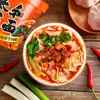 Macarrão Instantâneo Fun Xiaochan Taihe Sabor Carne Macarrão Largo Macarrão Instantâneo para Cozinhar Macarrão Instantâneo em Garrafa Atacado Dormitório
