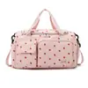 Bolsa de Viaje Linda, Bolsa de Almacenamiento de Gran Capacidad, Bolsa de Equipaje, Bolso Cruzado Ligero Portátil para Mujer, Bolsa Multifuncional para Deportes y Fitness