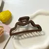 Jiayue Joyería Diseño Simple Versátil Estilo Nube Hueco Pinza Tiburón Parte Trasera de la Cabeza Pasador Accesorio para el Cabello
