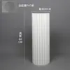 Suporte de Exibição de Coluna Romana Dobrável Adereços de Decoração de Casamento Coluna de Papel Coluna de Flores Redonda Pilar de Mesa de Sobremesa