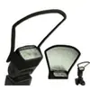 Capa de Flash para Câmera SLR Luz Suave Refletor Prata Branco Quadro Branco Escudo de Luz Placa de Luz de Preenchimento