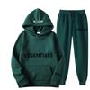FEAR OF GOD fio duplo Essentials novo suéter de manga comprida para homens e mulheres conjunto de suéter moletom com capuz