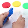 Taza de plástico de fábrica para arte infantil, taza para lavar pinceles de pintura, taza con paleta de colores, bandeja para limpieza de pintura y grafiti, herramientas
