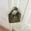 Bolso de mano vintage texturizado de nicho, bolso tote pequeño para mujer, nuevo modelo 2026, bolso tipo cubo simple, bolso de bandolera de moda