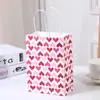Sacolas de Papel Selecionadas para o Dia dos Namorados, Sacolas Tote com Tema de Amor, Sacolas para Embalagem de Presentes, Sacolas de Papel para Lembrancinhas, Sacolas de Presente para Feriados no Atacado