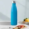 Copo Térmico de Aço Inoxidável de Camada Dupla de Grande Capacidade Garrafa de Coca-Cola Transfronteiriça Copo de Água Copo de Boliche Fabricante Atacado