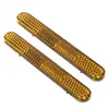 Reflectores Amarillos Laterales Traseros Elite 2 Piezas Adecuados para Cubierta Decorativa de Rueda Trasera de Patinete Eléctrico Accesorios de Tira Reflectante