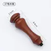 Mango de Madera Maciza Venta al por Mayor de Fábrica Palo de Rosa Mango Universal para Sello de Cera Tirado a Mano Mango de Madera Estilo Europeo Vintage