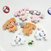 Muñeco de Peluche Original de Dibujos Animados de Cachorro de Cuerpo Entero Accesorios Bolsa Linda de Cachorro Pin de Muñeco Accesorios de Bricolaje