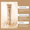 Corrector de base en tubo dorado pequeño EELHOPE, corrector natural ligero para la piel, difícil de quitar, maquillaje, base hidratante.