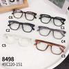 Armazón de gafas TR90 simple y cómodo con luz anti-azul, ultraligero, gafas lisas con armazón para miopía, estilo de moda hermoso transfronterizo 8498