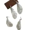 Pendientes de Gancho con Borla Hechos a Mano, Ligeros como Plumas, para Mujer, Lujo Accesible, Elegantes, Modernos y de Moda
