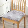 Novas capas elásticas jacquard bordadas em toalha para cadeiras, capas para mesa de jantar e cadeiras, capas de almofada de cadeira resistentes a manchas, capas para bancos, atacado do fabricante