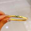 Pulsera vietnamita antigua de oro y arena con esmalte Qianli Jiangshan, anillo retro con cuentas transferibles, para mujer, transmisión en vivo, entrega en sala
