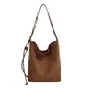 Bolso de mano versátil de moda, estilo retro nuevo, bolso de hombro, bolso tipo cubo, bolso de gran capacidad, bolso tote, bolso cruzado para mujer