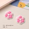 Accesorios de resina de dibujos animados para bricolaje, accesorios de flores coloridas, crema de pegamento, pinza para el cabello hecha a mano, funda para teléfono móvil, hebilla de zapato, accesorios, lote