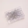 Alfinete de diamante alfinete de posicionamento transparente alfinete de pressão em caixa alfinete de fixação para casa buquê de casamento sofá alfinete de diamante colorido
