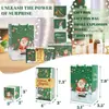 Explosiones Transfronterizas de Amazon Sorpresa de Navidad Caja Saltarina Regalo Creativo de Cumpleaños Navidad Sobre Rojo Saltarín Plegable Caja de Regalo