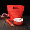 Caja de Regalo de Agradecimiento para Cumpleaños de Personas Mayores Celebración Centenaria Estilo Chino Set Antiguo Q^ Cuenco de Cerámica para la Longevidad Se Puede Personalizar para Banquetes de Cumpleaños Regalos de Agradecimiento