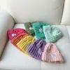 Sombreros de Mujer para Otoño e Invierno Moda Tendencia Cálidos de Punto Circunferencia de Cabeza Grande Versión Coreana Hilo que Adelgaza la Cara Sombreros de Trenza
