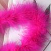En Stock Plumas de Pavo Felpa de Cuerpo Completo, Tiras Largas de Plumas, Accesorios para la Cabeza, Juguetes para Gatos, Materiales Decorativos de Plumas, Accesorios para Ropa