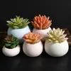 Molde de Gesso para Vaso de Flor Redondo, Caixa de Armazenamento Redonda Grande e Pequena, Vaso para Planta Suculenta, Molde de Silicone para Copo de Gesso e Cimento