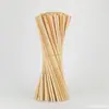 Em estoque fornecimento palitos de bambu 6/7/8MM pontas chatas pequenas hastes redondas materiais DIY espetos de bambu mastros de bandeira hastes de flores hastes de madeira de bambu hastes de bambu
