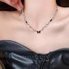 Collar de Perlas Apiladas Estilo Celebridad Elegante de Lujo para Mujer Otoño e Invierno Sentido del Diseño de Gama Alta Cadena de Lana Atmosférica Accesorios de Lujo Ligero