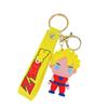 Nuevo llavero de Dragon Ball versión Q, exquisito y lindo colgante para bolso escolar, muñeco Monkey King, llavero para coche para niños