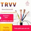 Cabo de corrente de arrasto de movimento de alta velocidade TRVV2-30 Core 1.5 quadrado preto de alta flexibilidade resistente a óleo dobra 15 milhões de vezes