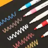 Venda Direta da Fábrica Marcadores Acrílicos Laváveis de Ponta Fina de Astronauta para Pintura e Arte Infantil, Canetas Especiais Aquareláveis