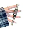 Adecuado para Correa de Pulsera Xiaomi 9Pro Nuevo para Mujer 8Nfc Resina de Tres Cuentas 7 Verano Deportivo Reemplazo Cerámica Transpirable